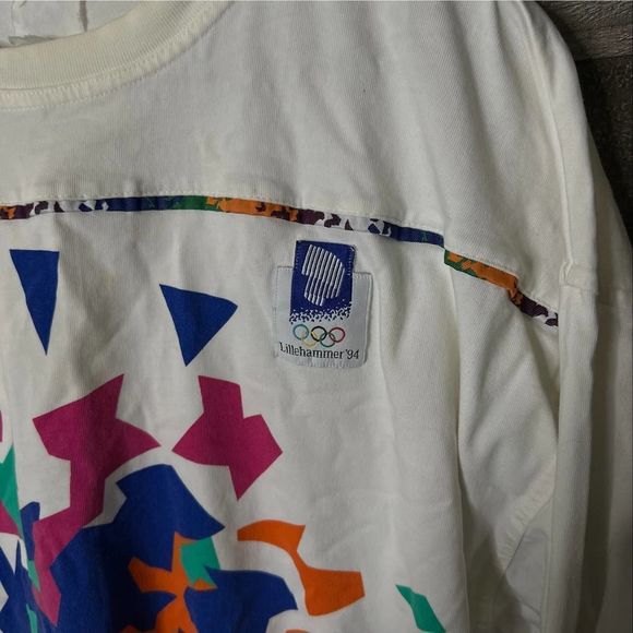 Vintage Winter Olympics 1994 Pullover Medium - Picture 2 of 3